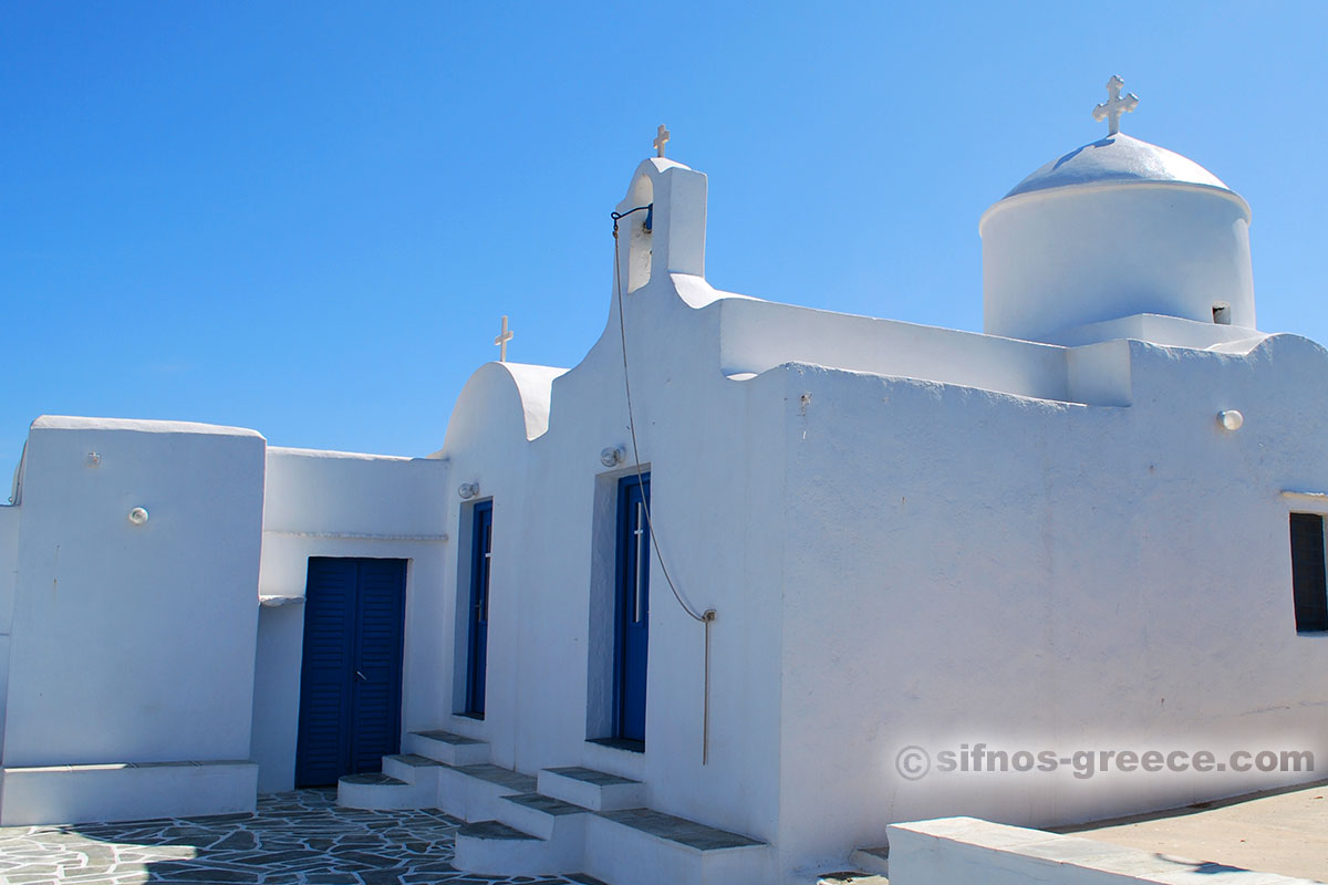 Das Kloster von Stavros bei Faros